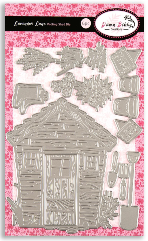 Dawn Bibby Lavender Lane Die Potting Shed (DB1010) Dawn Bibby Lavender Lane Die Potting Shed (DB1010)