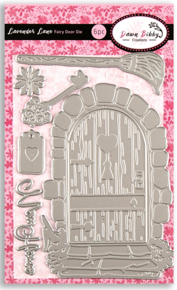 Dawn Bibby Lavender Lane Die Fairy Door (DB1014) Dawn Bibby Lavender Lane Die Fairy Door (DB1014)