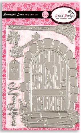 Dawn Bibby Lavender Lane Die Fairy Door (DB1014) Dawn Bibby Lavender Lane Die Fairy Door (DB1014)