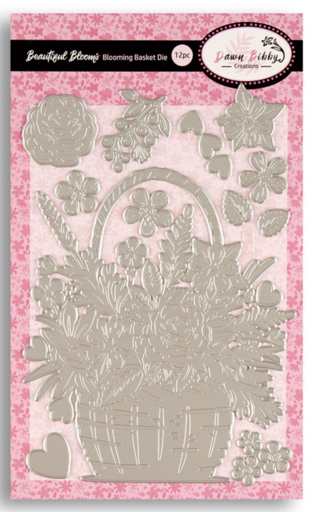 Dawn Bibby Beautiful Blooms Die Blooming Basket (DB1017) Dawn Bibby Beautiful Blooms Die Blooming Basket (DB1017)