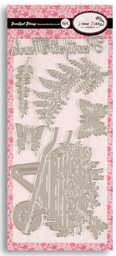 Dawn Bibby Beautiful Blooms Die Blooming Wheelbarrow (DB1021) Dawn Bibby Beautiful Blooms Die Blooming Wheelbarrow (DB1021)