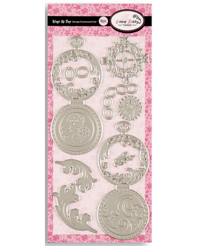 Dawn Bibby Wings Of Time Die Vintage Pocketwatch (DB1028) Dawn Bibby Wings Of Time Die Vintage Pocketwatch (DB1028)