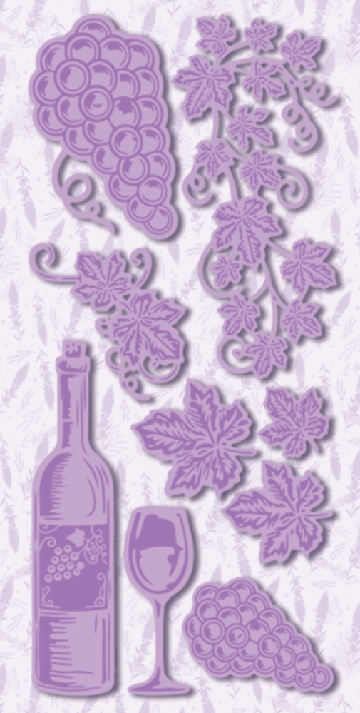 Dawn Bibby Provencal Die Vineyard (DB1057) Dawn Bibby Provencal Die Vineyard (DB1057)