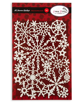Dawn Bibby Art Nouveau Stencil Falling Snowflakes (DB1072) Dawn Bibby Art Nouveau Stencil Falling Snowflakes (DB1072)
