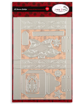Dawn Bibby Art Nouveau Die Christmas Gift Bag & Accessories (DB1067) Dawn Bibby Art Nouveau Die Christmas Gift Bag & Accessories (DB1067)