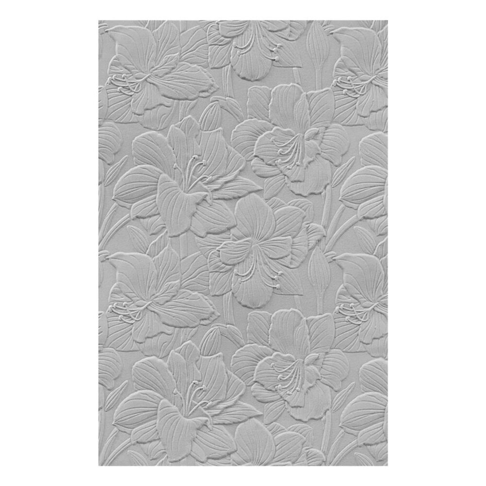 Spellbinders Amaryllis Christmas Amaryllis Garden 3D Embossing Folder (E3D-112)