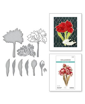 Spellbinders Amaryllis Christmas Yana's Amaryllis Dies (S4-1388) Spellbinders Amaryllis Christmas Yana's Amaryllis Dies (S4-1388)
