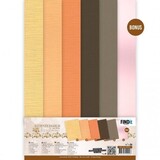 Amy Design Frosted Gold Christmas A4 Linen Cardstock Pack (AD-A4-10031)