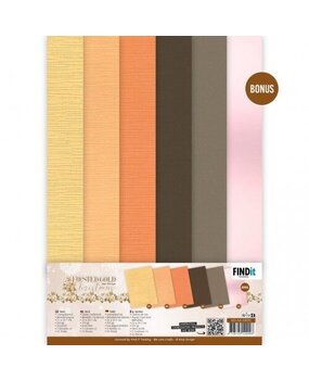 Amy Design Frosted Gold Christmas A4 Linen Cardstock Pack (AD-A4-10031) Amy Design Frosted Gold Christmas A4 Linen Cardstock Pack (AD-A4-10031)