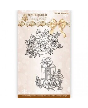 Amy Design Frosted Gold Christmas Clear Stamp Set Christmas Bauble (ADCS10084) Amy Design Frosted Gold Christmas Clear Stamp Set Christmas Bauble (ADCS10084)