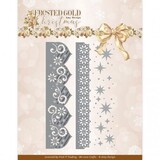 Amy Design Frosted Gold Christmas Dies Frosted Gold Borders (ADD10320)