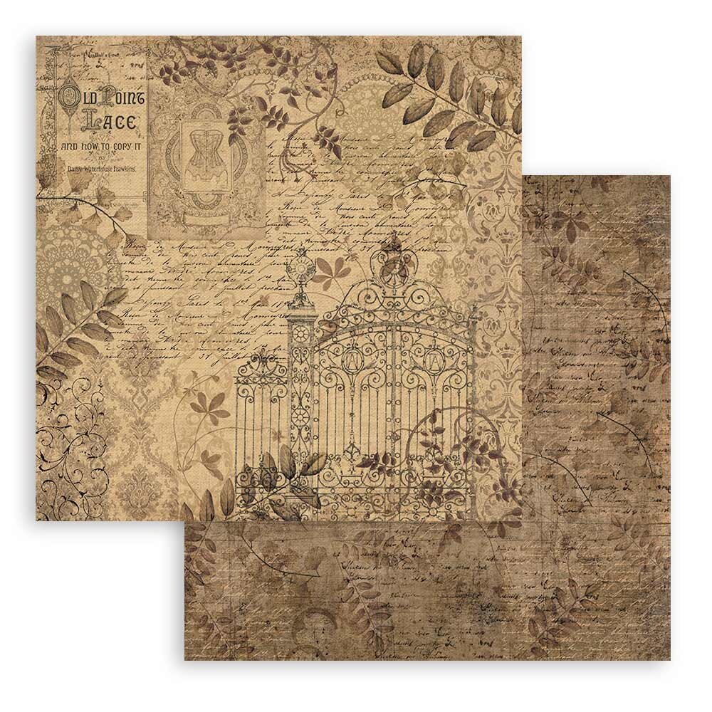 Stamperia Old Lace 8x8 Inch Paper Pack (SBBS116)