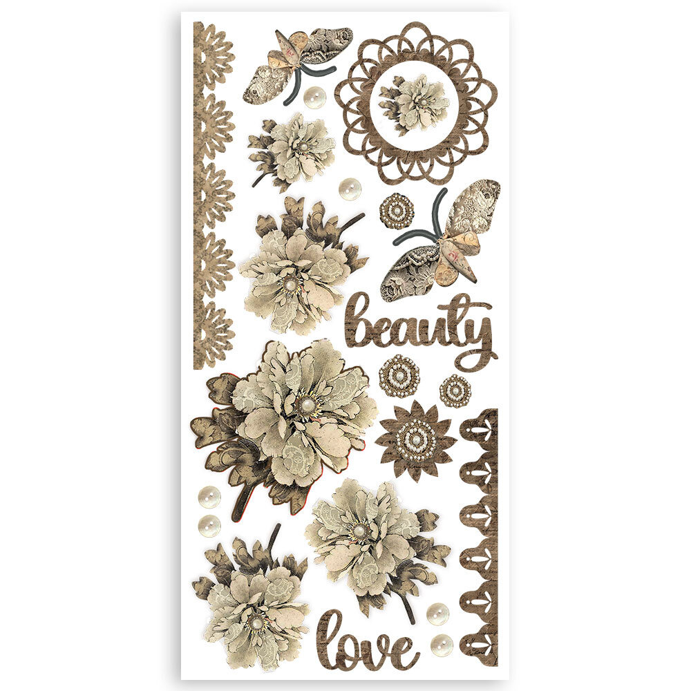 Stamperia Old Lace Paper Cut-outs (SBBCT04)