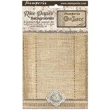 Stamperia Old Lace A6 Rice Paper Backgrounds (DFSAK6032)