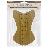 Stamperia Old Lace MDF Crafty Shapes Blanks Corset (KLSM27)*
