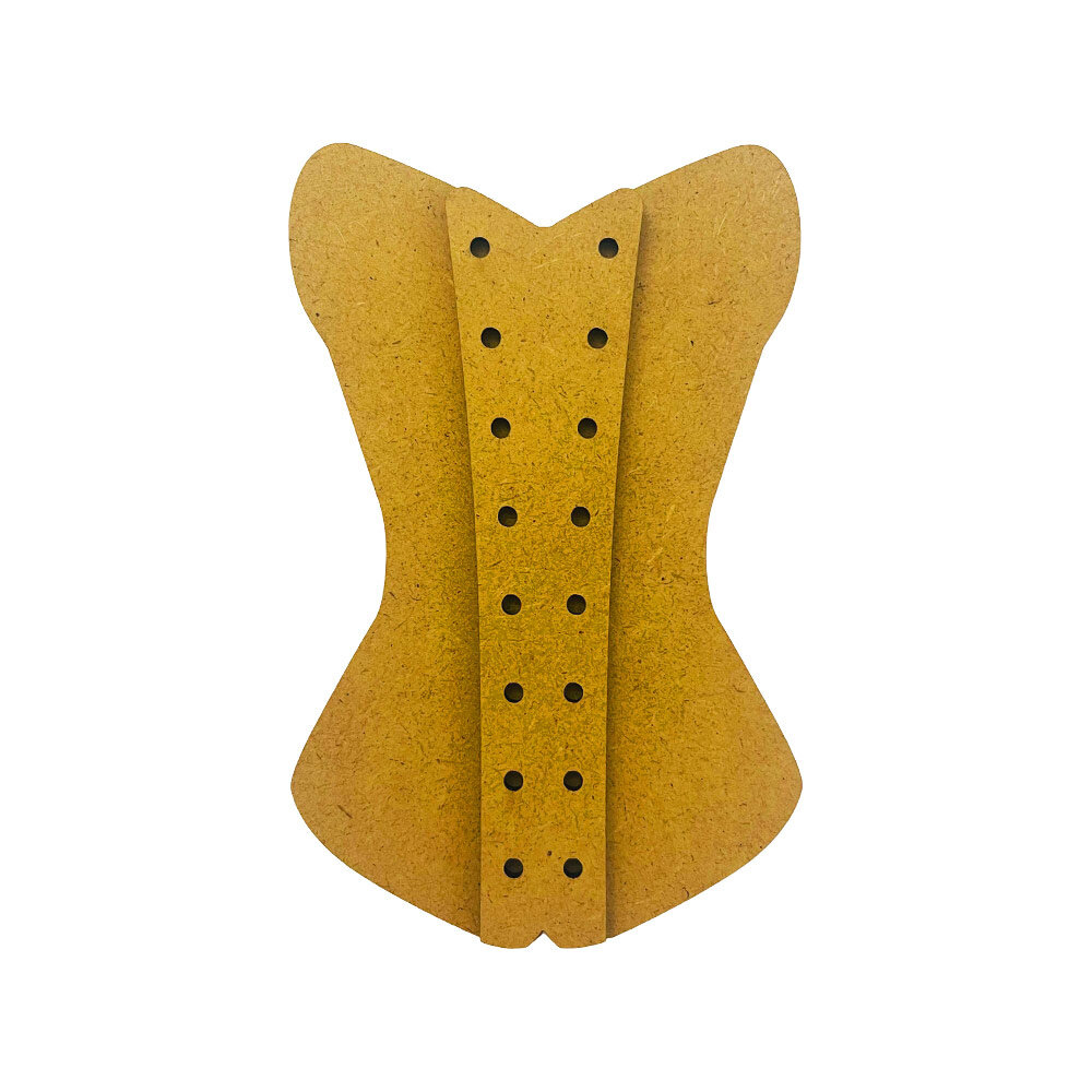 Stamperia Old Lace MDF Crafty Shapes Blanks Corset (KLSM27) Stamperia Old Lace MDF Crafty Shapes Blanks Corset (KLSM27)