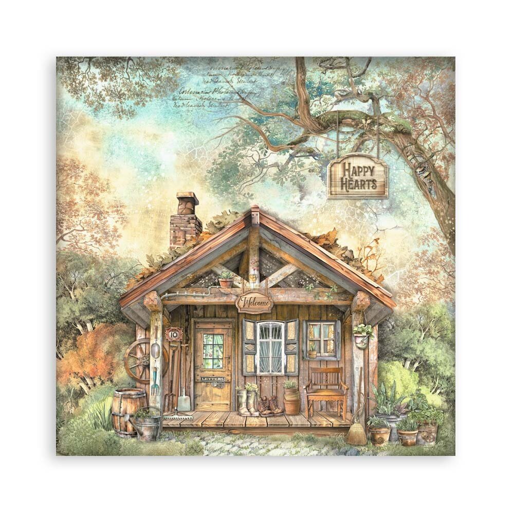 Stamperia Alterego 12x12 Inch Single Face Paper Pack (SBBXLB18) Stamperia Alterego 12x12 Inch Single Face Paper Pack (SBBXLB18)