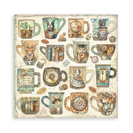 Stamperia Alterego 12x12 Inch Single Face Paper Pack (SBBXLB18) Stamperia Alterego 12x12 Inch Single Face Paper Pack (SBBXLB18)