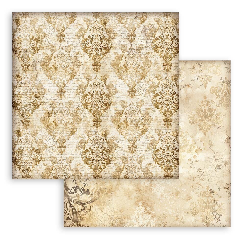 Stamperia Alterego Backgrounds 8x8 Inch Paper Pack (SBBS117) Stamperia Alterego Backgrounds 8x8 Inch Paper Pack (SBBS117)