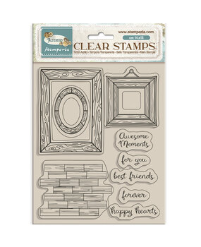 Stamperia Alterego Clear Stamps Frames (WTK203)* Stamperia Alterego Clear Stamps Frames (WTK203)*