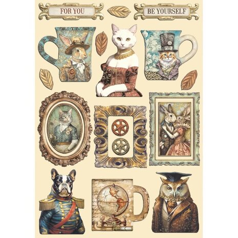 Stamperia Alterego Wooden Shapes A5 (KLSP173)