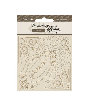 Stamperia Alterego Decorative Chips Corners and Frames (SCB244)*