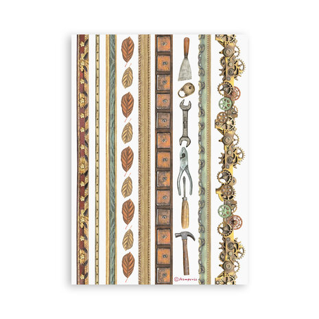 Stamperia Alterego A5 Washi Pad (SBW12) Stamperia Alterego A5 Washi Pad (SBW12)