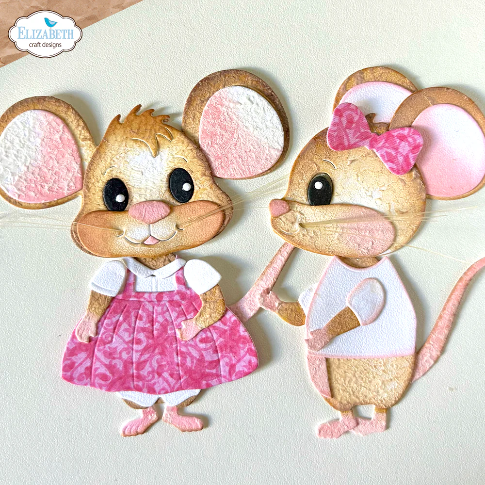 Elizabeth Craft Designs Meet the Mice Dies Little Mouse (2204) Elizabeth Craft Designs Meet the Mice Dies Little Mouse (2204)