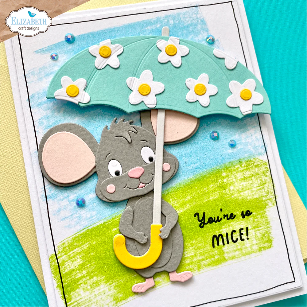 Elizabeth Craft Designs Meet the Mice Dies Fall Accessories (2206)