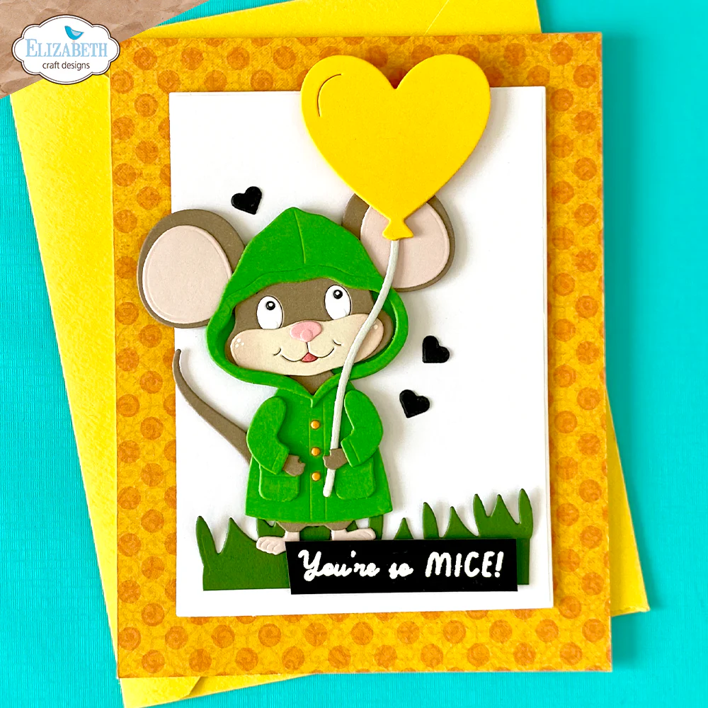 Elizabeth Craft Designs Meet the Mice Dies Valentines and Wedding Accessories (2207) Elizabeth Craft Designs Meet the Mice Dies Valentines and Wedding Accessories (2207)