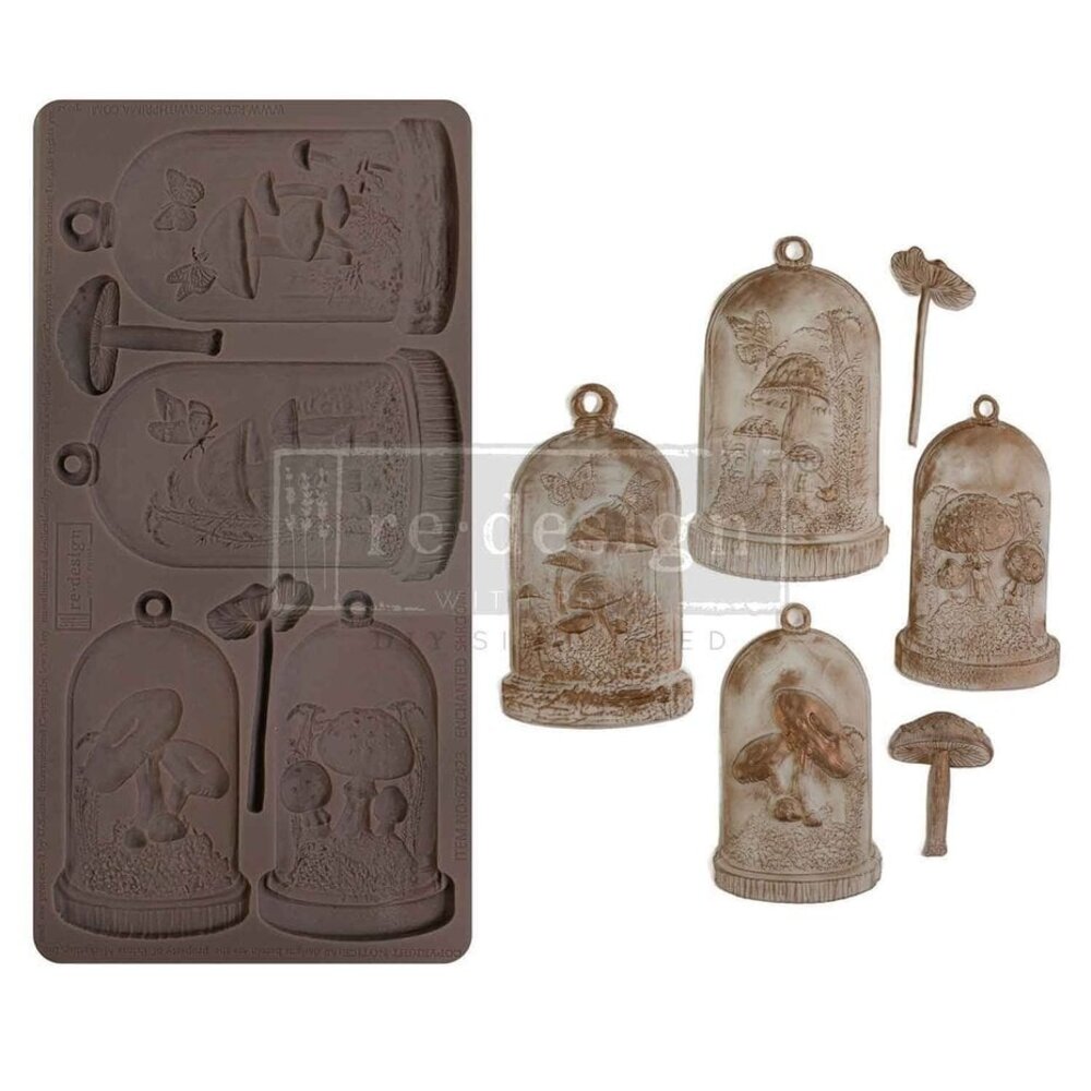 Re-Design Enchanted Shroom 5x10 Inch Decor Mould (672423) Re-Design Enchanted Shroom 5x10 Inch Decor Mould (672423)