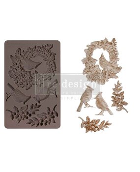 Re-Design Cardinal Cheer 5x8 Inch Decor Mould (671624) Re-Design Cardinal Cheer 5x8 Inch Decor Mould (671624)