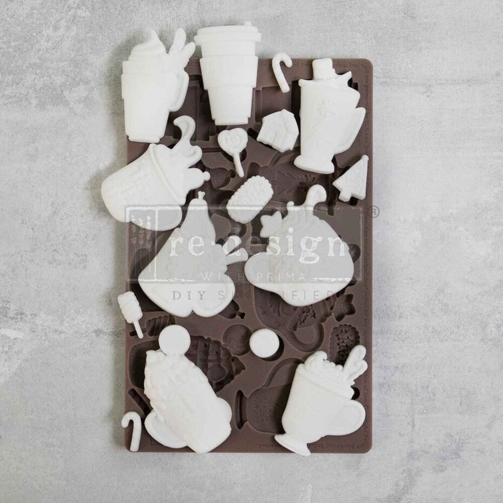 Re-Design Cheerful Cups 5x8 Inch Decor Mould (672089) Re-Design Cheerful Cups 5x8 Inch Decor Mould (672089)