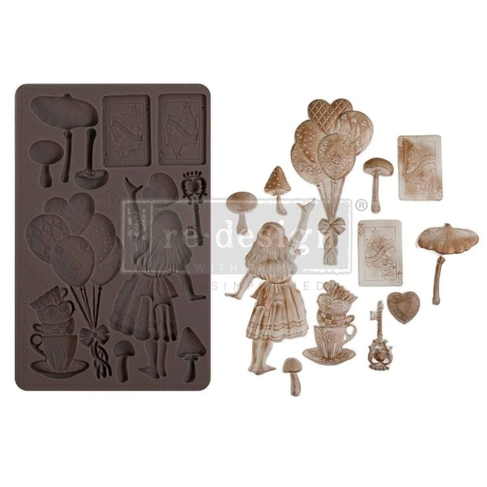 Re-Design Whimsy Craft Chronicles 5x8 Inch Decor Mould (672447) Re-Design Whimsy Craft Chronicles 5x8 Inch Decor Mould (672447)
