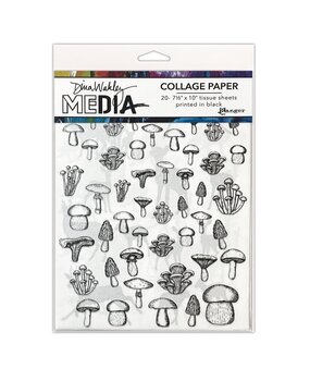 Dina Wakley MEdia Collage Paper The Forest (MDA85973) Dina Wakley MEdia Collage Paper The Forest (MDA85973)