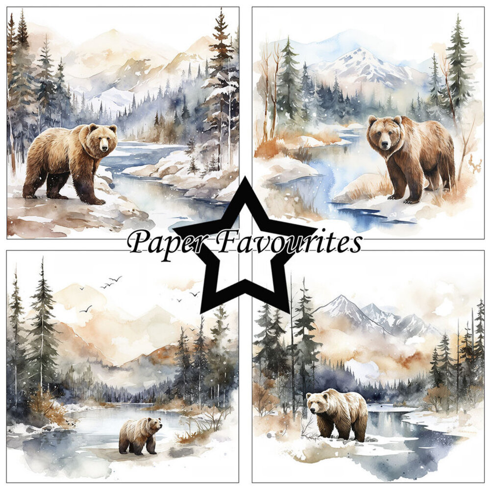 Paper Favourites Winter Scene 12x12 Inch Paper Pack (PF713) Paper Favourites Winter Scene 12x12 Inch Paper Pack (PF713)