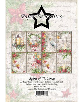 Paper Favourites Spirit of Christmas A5 Paper Pack (PFA155)* Paper Favourites Spirit of Christmas A5 Paper Pack (PFA155)*