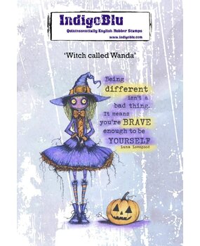 IndigoBlu Witch Called Wanda A6 Rubber Stamps (IND1369)