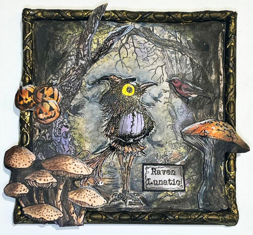 IndigoBlu Raven Mad A6 Rubber Stamps (IND1370)