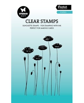 Studio Light Essentials Clear Stamps Poppies (SL-ES-STAMP741) Studio Light Essentials Clear Stamps Poppies (SL-ES-STAMP741)