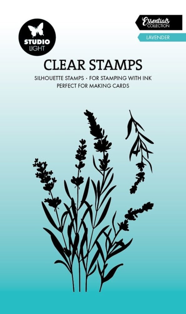 Studio Light Essentials Clear Stamps Lavender (SL-ES-STAMP742) Studio Light Essentials Clear Stamps Lavender (SL-ES-STAMP742)