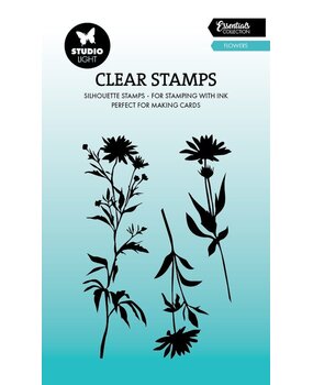 Studio Light Essentials Clear Stamps Flowers (SL-ES-STAMP743) Studio Light Essentials Clear Stamps Flowers (SL-ES-STAMP743)