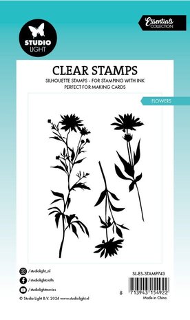 Studio Light Essentials Clear Stamps Flowers (SL-ES-STAMP743) Studio Light Essentials Clear Stamps Flowers (SL-ES-STAMP743)