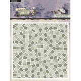 Studio Light Nature's Dream 2 Embossing Folder Vintage Stones (HE-ND-EMB23)