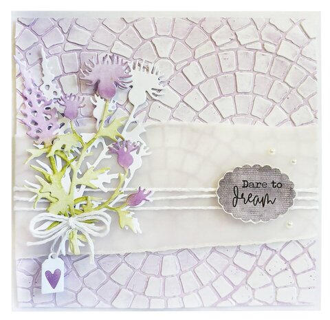 Studio Light Nature's Dream 2 Embossing Folder Vintage Stones (HE-ND-EMB23) Studio Light Nature's Dream 2 Embossing Folder Vintage Stones (HE-ND-EMB23)