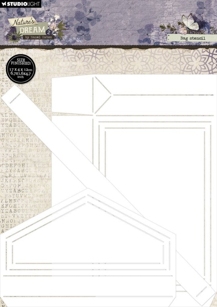 Studio Light Nature's Dream 2 Craft Stencil Bag (HE-ND-STEN05)