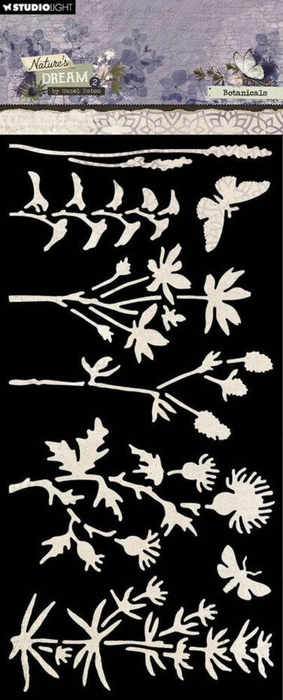 Studio Light Nature's Dream 2 Masking Stencil Botanicals (HE-ND-MASK296)