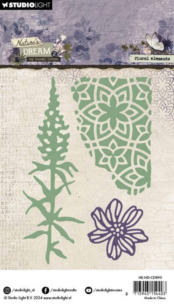 Studio Light Nature's Dream 2 Snijmal Floral Elements (HE-ND-CD890)