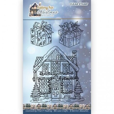 Berrie's Beauties Falling for Christmas Clear Stamp Set House (BBCS10015) Berrie's Beauties Falling for Christmas Clear Stamp Set House (BBCS10015)