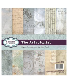 Creative Expressions The Astrologist 8x8 Inch Paper Pad (CEPP0039)